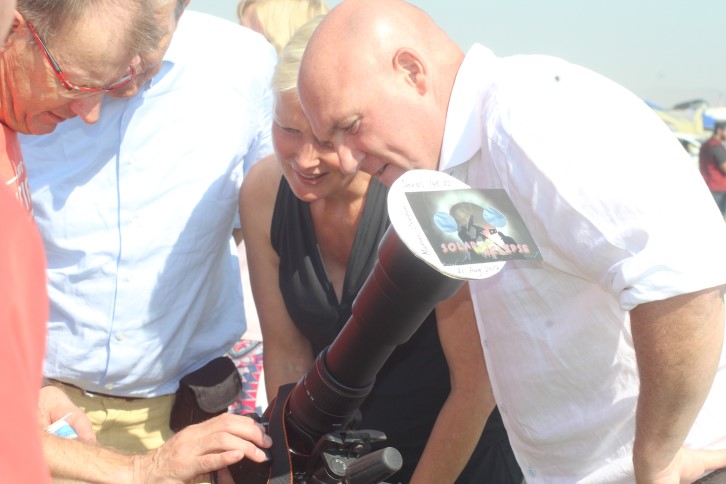 VS 2017  - 21aug - waarneemterrein solartown na de eclips